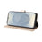 For Samsung Galaxy S25 Edge Case RFID Blocking 3 Card Slots PU Leather Phone Cover with Wrist Strap - Beige - 4