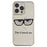 For iPhone 16 Pro Max Case Eyes Glass Pattern Electroplating TPU Acrylic Phone Back Cover - 1