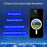 For iPhone 15 E-Ink Phone Case Compatible with MagSafe NFC 6-Color TPU + PC Back Cover - 2