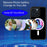For iPhone 15 E-Ink Phone Case Compatible with MagSafe NFC 6-Color TPU + PC Back Cover - 3