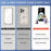 For iPhone 16 E-Ink Phone Case Compatible with MagSafe NFC 6-Color TPU + PC Back Cover - 5