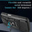 For iPhone 17 Pro Max Case with Slide Camera Lid PC + TPU Kickstand Phone Cover - Black - 5