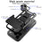 For iPhone 17 Pro Max Case with Slide Camera Lid PC + TPU Kickstand Phone Cover - Black - 7