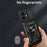 For iPhone 17 Case with Slide Camera Lid PC + TPU Kickstand Phone Cover - Black - 6