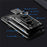 For iPhone 17 Case PC + TPU Kickstand Phone Back Cover with Camera Slider - Black - 2