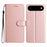 For iPhone Air Wallet Case Leather Folio Phone Cover Magnetic Clasp - Rose Gold - 1