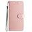 For iPhone Air Wallet Case Leather Folio Phone Cover Magnetic Clasp - Rose Gold - 6
