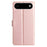 For iPhone Air Wallet Case Leather Folio Phone Cover Magnetic Clasp - Rose Gold - 7