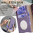 For vivo X200s 5G Leather Case Wallet Stand Cover Irregular Tail Style with Chain Strap - Purple - 7