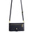 For Realme 14 5G Leather Case Zipper Pocket Wallet Phone Cover with 2 Straps - Black - 4