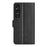 For Sony Xperia 1 VII Case Calf Texture Leather Wallet Phone Cover - Black - 3