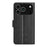 For iPhone 18 Pro Max / 17 Pro Max Case Calf Texture Leather Wallet Phone Cover - Black - 3