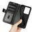 For Realme 14 5G Case Crazy Horse Texture Stand Leather Phone Cover - Black - 4