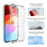 IMAK For iPhone 17 Case TPU Phone Cover Airbag Shockproof Protection - Transparent - 2