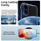 IMAK For iPhone 17 Case TPU Phone Cover Airbag Shockproof Protection - Transparent - 4