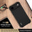 IMAK For iPhone Air Case TPU Phone Cover Airbag Shockproof Protection - Matte Black - 3