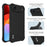 IMAK For iPhone Air Case TPU Phone Cover Airbag Shockproof Protection - Matte Black - 5