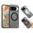 IMAK For Google Pixel 10 / 10 Pro Magnetic Case Candy Color Anti Drop TPU + PET Back Cover - Black - 1