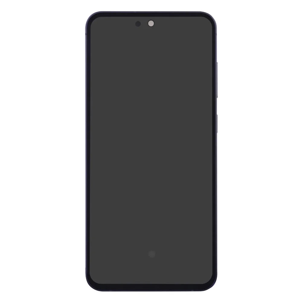 For Samsung Galaxy S24 FE S721B OEM Grade S AMOLED Screen and Digitizer Assembly + Frame (Without Logo) - Black - 2