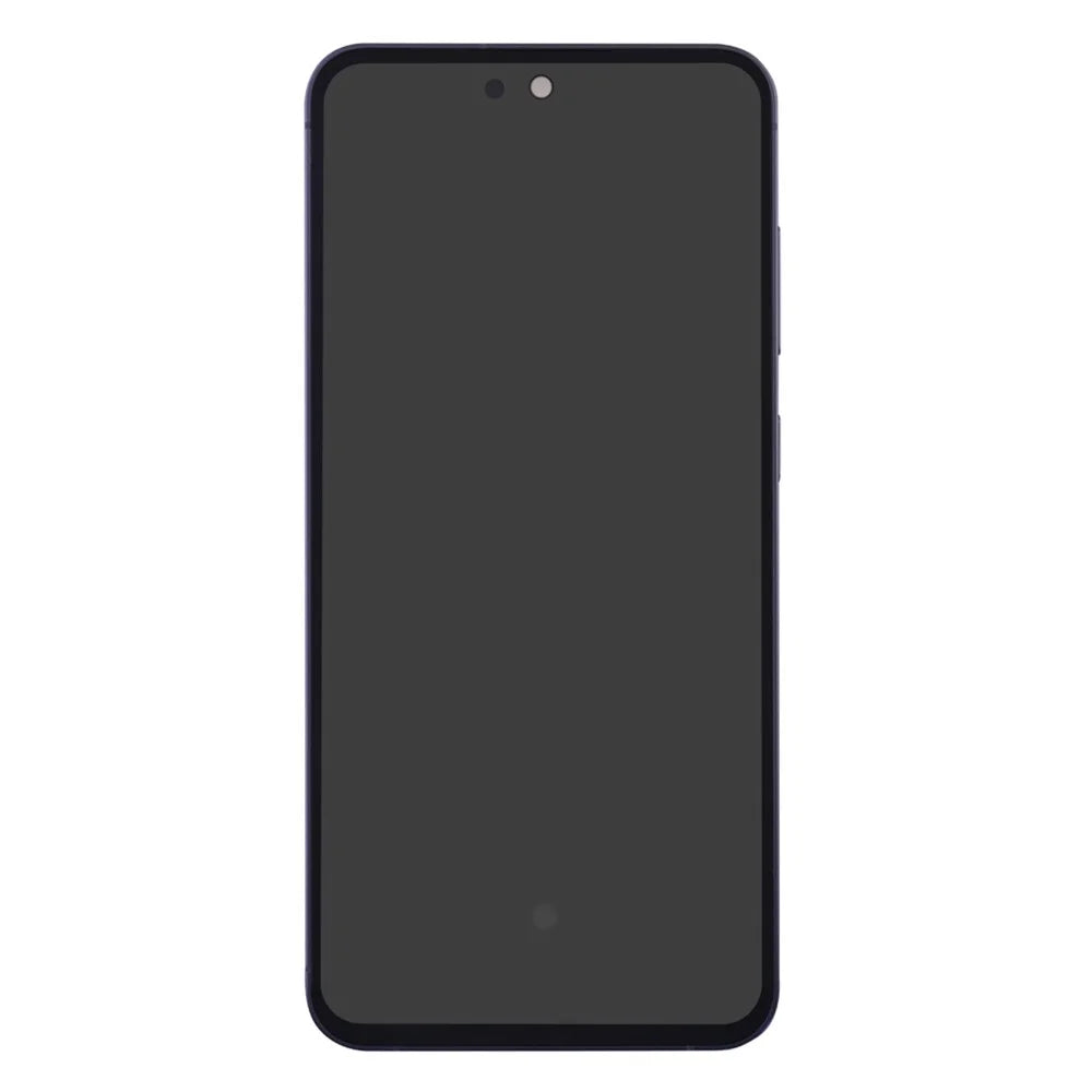 For Samsung Galaxy S24 FE S721U OEM Grade S AMOLED Screen and Digitizer Assembly + Frame (Without Logo) - Black - 2