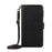 For Samsung Galaxy S25 Edge Case Multi Card Slots Zipper Leather Phone Cover with Shoulder Strap / Wrist Strap - Black - 6