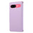 For Google Pixel 9a Case Multi Card Slots Zipper Leather Phone Cover with Shoulder Strap / Wrist Strap - Purple - 7