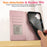 For iPhone 16 Case RFID Blocking Wallet Stand Rhombus Leather Phone Cover with Wrist Strap - Rose Gold - 6
