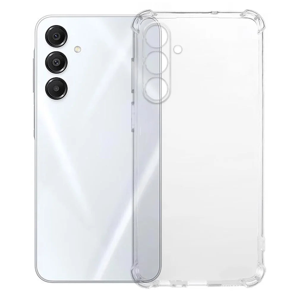 KALEBOL For Samsung Galaxy A17 5G / A17 4G Case 1.5mm TPU Transparent Anti-Drop Phone Cover - 1