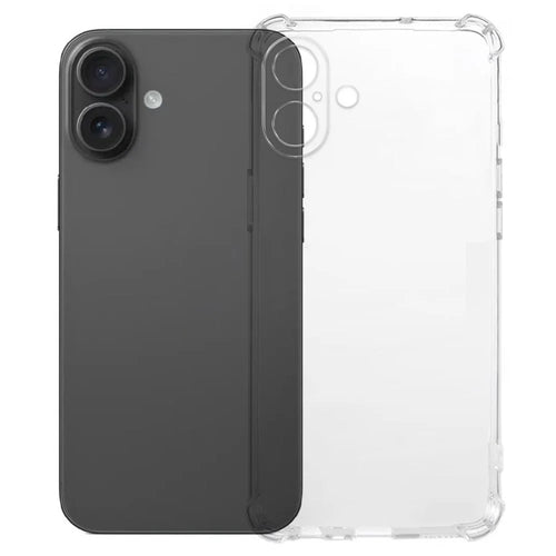 KALEBOL For iPhone 17 Case 1.5mm TPU Transparent Anti-Drop Phone Cover - 1