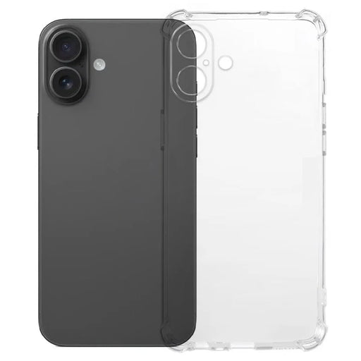 KALEBOL For iPhone 17 Case 1.5mm TPU Transparent Anti-Drop Phone Cover - 1