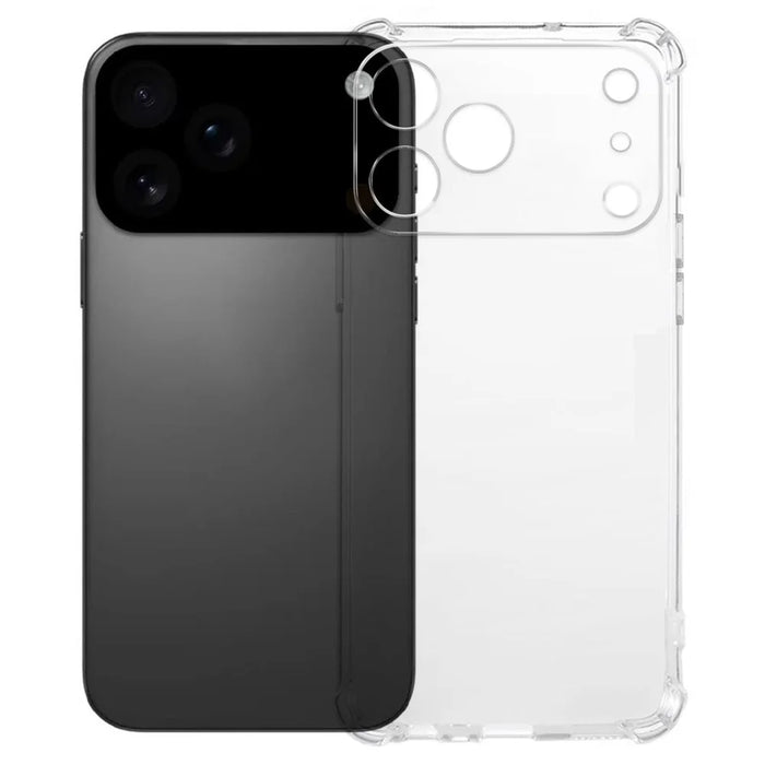 KALEBOL For iPhone 17 Pro Case 1.5mm TPU Transparent Anti-Drop Phone Cover - 1