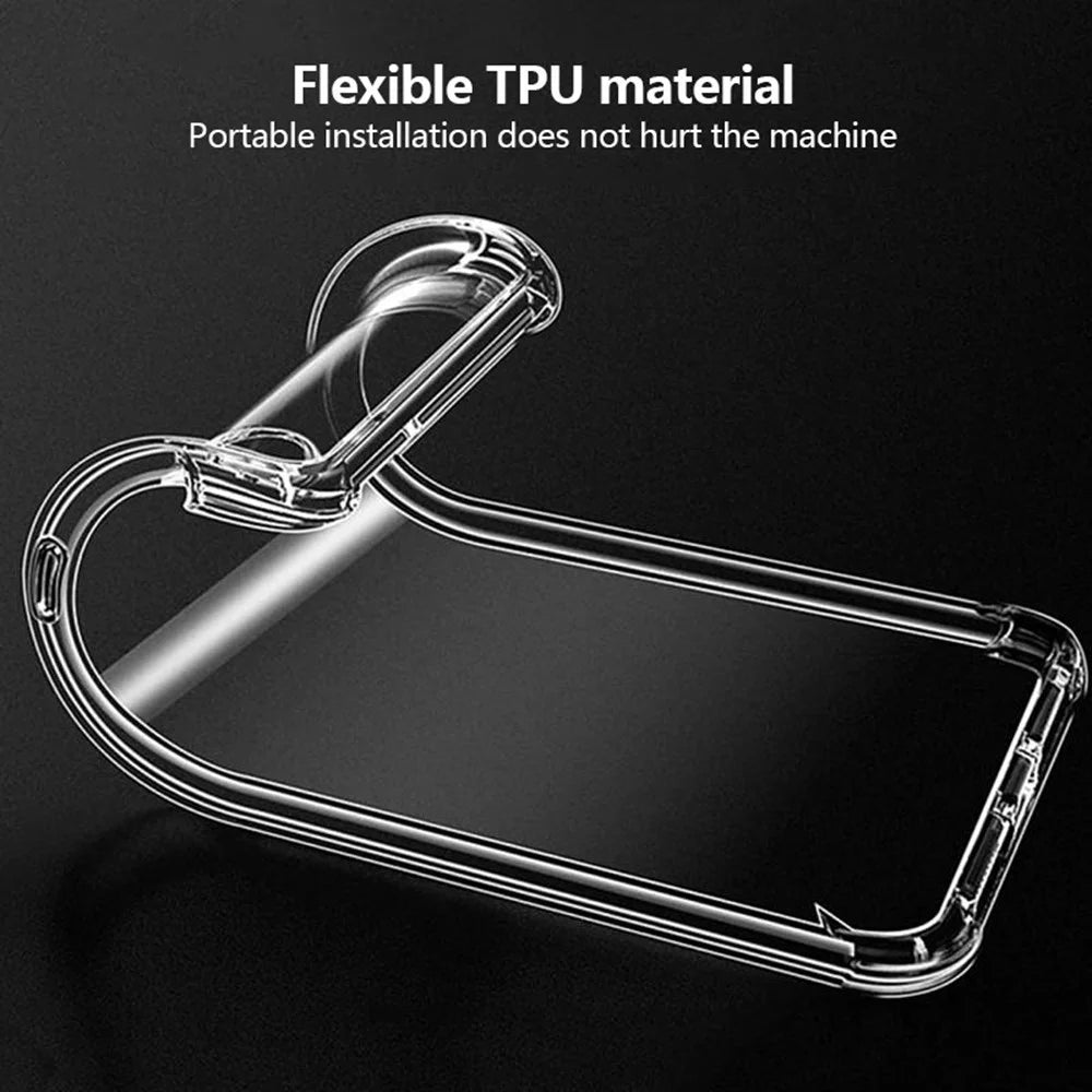 KALEBOL For iPhone 17 Pro Max Case 1.5mm TPU Transparent Anti-Drop Phone Cover - 7