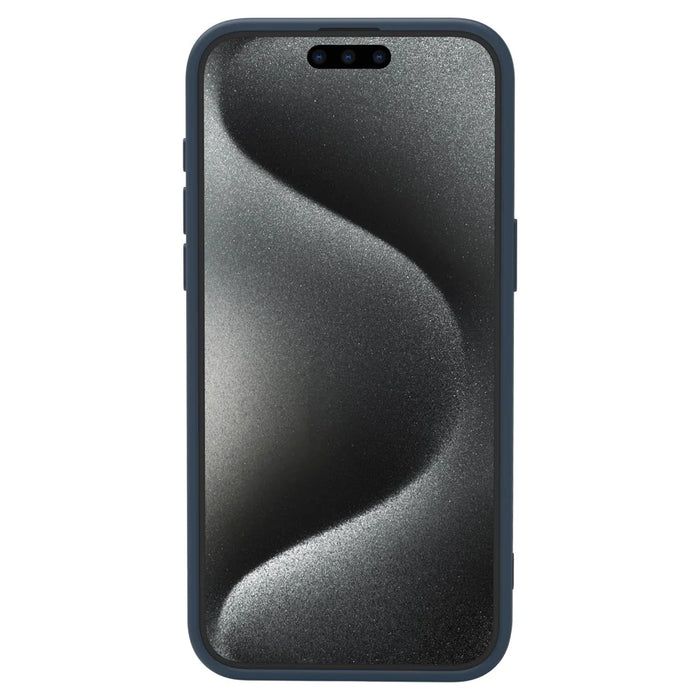 LEREACH Le-Chic Series For iPhone 15 Pro Case Compatible with MagSafe Kickstand TPU + PC Phone Cover - Blue - 2