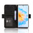 For FOSSiBOT S3 Pro 4G Leather Case Phone Wallet Cover with Multiple Card Slots - Black - 6
