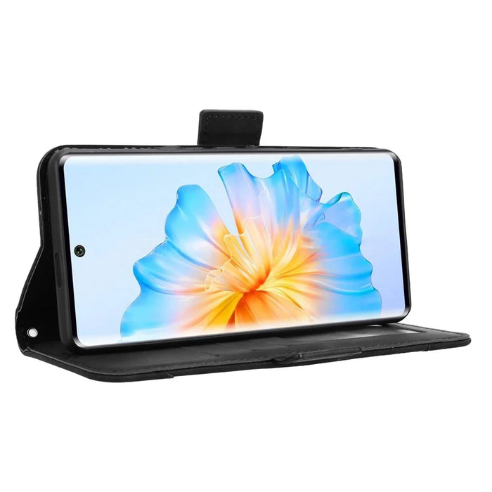 For FOSSiBOT S3 Pro 4G Leather Case Phone Wallet Cover with Multiple Card Slots - Black - 7