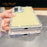 For Samsung Galaxy S24 Ultra Case Rhinestone Edge Glitter Back TPU + PC IMD Phone Cover - Glitter Light Yellow - 4