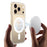 For iPhone 17 Pro Max Clear Phone Case Compatible with MagSafe TPU+Acrylic Back Cover - Clear - 5