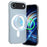For iPhone Air Clear Phone Case Compatible with MagSafe TPU+Acrylic Back Cover - Clear - 7