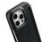 MELKCO For iPhone 16 Pro Case Compatible with MagSafe Card Slots Genuine Cow Leather Phone Cover - Black - 4