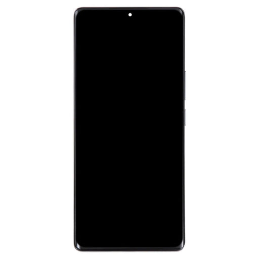 For Honor 80 5G ANN-AN00 OEM Grade S OLED Screen and Digitizer Assembly + Frame (Without Logo) - Black - 2