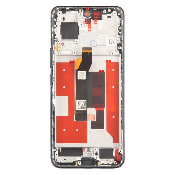 For Honor 90 REA-AN00, REA-NX9 OEM Grade S AMOLED Screen and Digitizer Assembly + Frame (Without Logo) - Black - 3