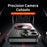 For iPhone 14 Pro Max Magnetic Case with Kickstand PC + TPU Phone Back Cover - Cyan - 6