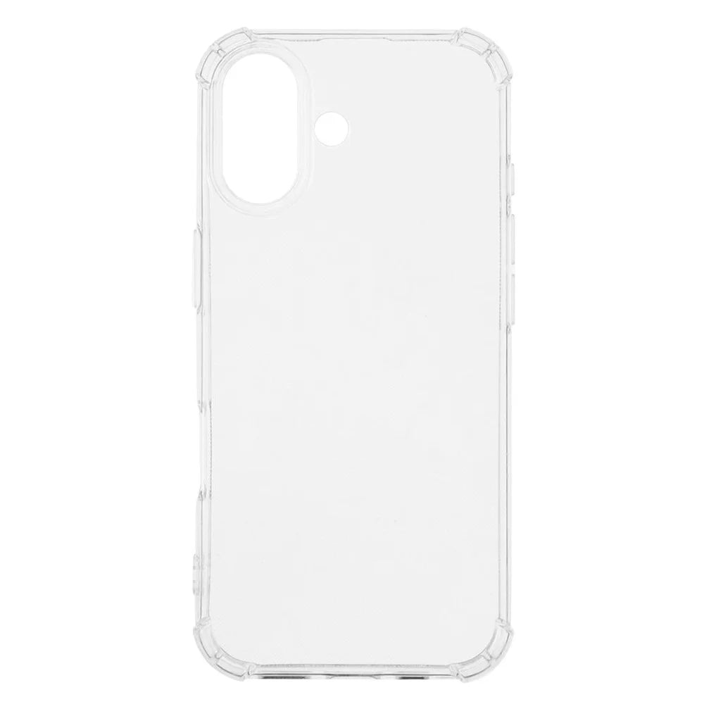 For iPhone 17 Phone Case Reinforced Four Corner Anti-Drop Clear TPU Cover - 2