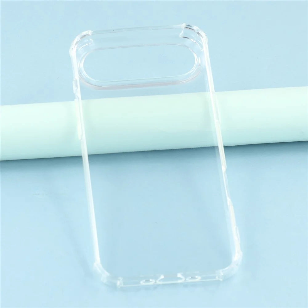 For iPhone Air Phone Case Reinforced Four Corner Anti-Drop Clear TPU Cover - 5