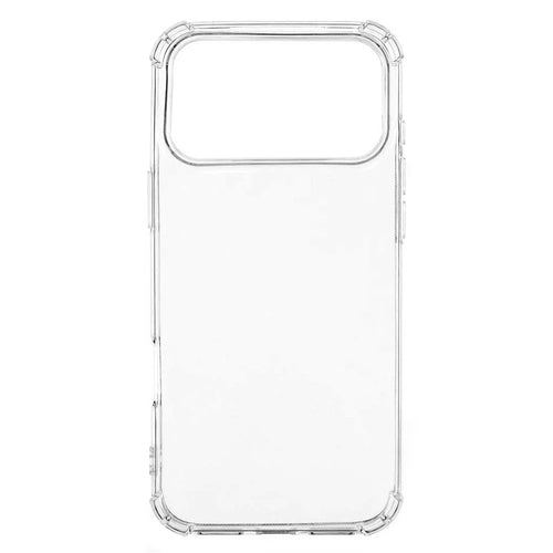 For iPhone 18 Pro / 17 Pro Phone Case Reinforced Four Corner Anti-Drop Clear TPU Cover - 1