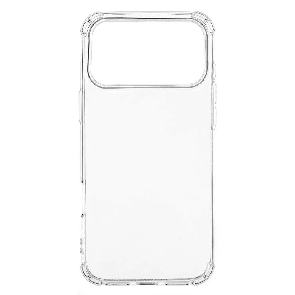 For iPhone 18 Pro Max / 17 Pro Max Phone Case Reinforced Four Corner Anti-Drop Clear TPU Cover - 1