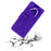 For iPhone 17 Stand Case PU Leather Phone Cover Butterfly Printed - Purple - 4