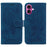 For iPhone 17 Case PU Leather Wallet Phone Cover Butterfly Flower Imprint with Strap - Blue - 1