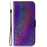 For iPhone Air Stand Case Dazzling Flower Leather Phone Cover with Wrist Strap - Purple - 6