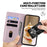 For iPhone Air Case RFID Blocking Kitten Pattern TPU + PU Leather Phone Cover with Wrist Strap - Pink - 3
